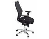 Rapidline Medium Mesh Back Executive Chair Black Executive Chairs Dunn Furniture - Online Office Furniture for Brisbane Sydney Melbourne Canberra Adelaide