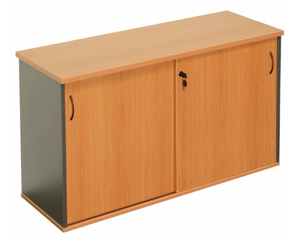 Rapidline Rapid Worker Credenza in Beech, Cherry or Light Grey Storage Units Dunn Furniture - Online Office Furniture for Brisbane Sydney Melbourne Canberra Adelaide