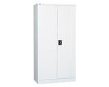 Rapidline GO Stationery Cupboard 2/3/4 Shelves - White Satin Storage Units Dunn Furniture - Online Office Furniture for Brisbane Sydney Melbourne Canberra Adelaide