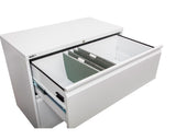 Rapidline GO 2/3/4 Drawer Lateral Filing Cabinet - Silver Grey Storage Units Dunn Furniture - Online Office Furniture for Brisbane Sydney Melbourne Canberra Adelaide