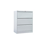 Rapidline GO 2/3/4 Drawer Lateral Filing Cabinet - Silver Grey Storage Units Dunn Furniture - Online Office Furniture for Brisbane Sydney Melbourne Canberra Adelaide