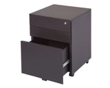 Rapidline 3 Drawer Metal Mobile Pedestal - Black Mobile Storage Units Dunn Furniture - Online Office Furniture for Brisbane Sydney Melbourne Canberra Adelaide