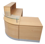 Rapidline Flow Reception Counter Reception Dunn Furniture - Online Office Furniture for Brisbane Sydney Melbourne Canberra Adelaide