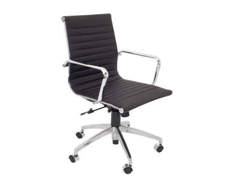 Rapidline Julian Executive Mid Back Chair Executive Chairs Dunn Furniture - Online Office Furniture for Brisbane Sydney Melbourne Canberra Adelaide