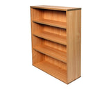 Rapid Span Bookcase Beech Storage Units Dunn Furniture - Online Office Furniture for Brisbane Sydney Melbourne Canberra Adelaide