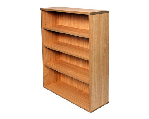 Rapid Span Bookcase Beech Storage Units Dunn Furniture - Online Office Furniture for Brisbane Sydney Melbourne Canberra Adelaide