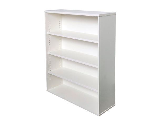 Rapid Vibe Bookcase White Storage Units Dunn Furniture - Online Office Furniture for Brisbane Sydney Melbourne Canberra Adelaide