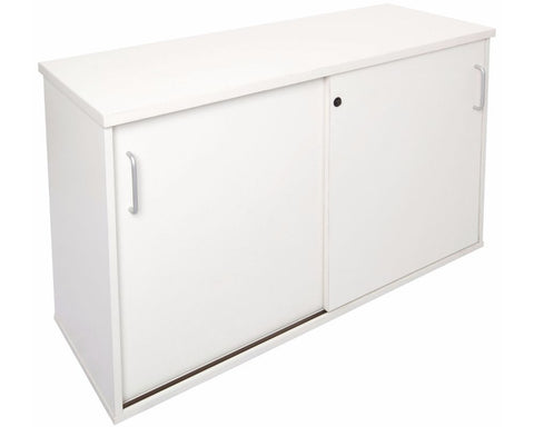 Rapidline Rapid Manager Credenza White Storage Units Dunn Furniture - Online Office Furniture for Brisbane Sydney Melbourne Canberra Adelaide