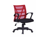 Rapidline Vienna Mesh Back Operator Chair Red Task Chairs Dunn Furniture - Online Office Furniture for Brisbane Sydney Melbourne Canberra Adelaide