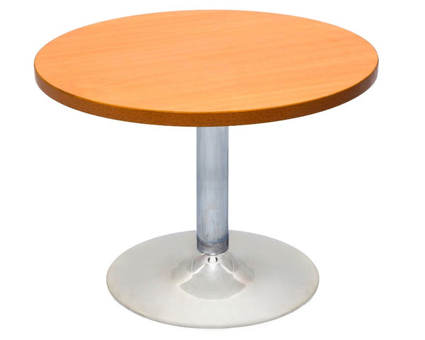 Rapidline Round Coffee Table Beech coffee table Dunn Furniture - Online Office Furniture for Brisbane Sydney Melbourne Canberra Adelaide