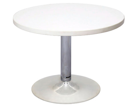 Rapidline Round Coffee Table White coffee table Dunn Furniture - Online Office Furniture for Brisbane Sydney Melbourne Canberra Adelaide