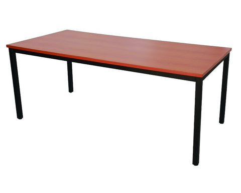 Rapidline Drafting Height Table In Cherry Meeting Tables Dunn Furniture - Online Office Furniture for Brisbane Sydney Melbourne Canberra Adelaide
