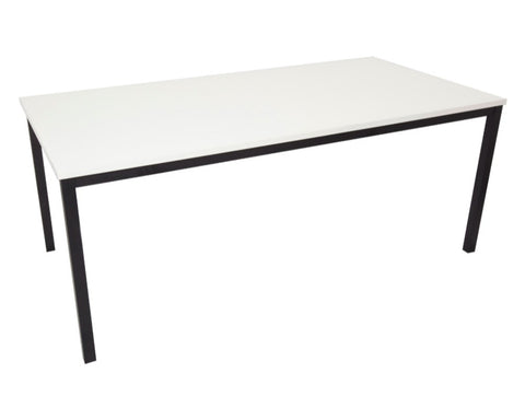 Rapidline Drafting Height Table In White Meeting Tables Dunn Furniture - Online Office Furniture for Brisbane Sydney Melbourne Canberra Adelaide