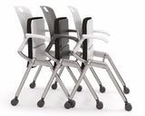 OLG Adapta Visitor Chair Pack of 3 Visitor Chairs Dunn Furniture - Online Office Furniture for Brisbane Sydney Melbourne Canberra Adelaide