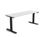 OLG Agile Electric Height Adjustable Desk Black Frame - 2 Column Standing Desks Dunn Furniture - Online Office Furniture for Brisbane Sydney Melbourne Canberra Adelaide