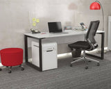 OLG Anvil Straightline Desk Black Frame Computer Desks Dunn Furniture - Online Office Furniture for Brisbane Sydney Melbourne Canberra Adelaide