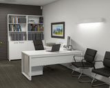 OLG Anvil 90 Degree Corner Workstation Desk White Frame Computer Desks Dunn Furniture - Online Office Furniture for Brisbane Sydney Melbourne Canberra Adelaide