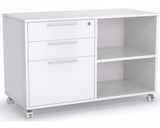 OLG Axis Caddy Mobile Bookcase with 1 Drawer Insert Mobile Storage Units Dunn Furniture - Online Office Furniture for Brisbane Sydney Melbourne Canberra Adelaide