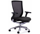 OLG Balance Executive Mesh Back Chair Black Executive Chairs Dunn Furniture - Online Office Furniture for Brisbane Sydney Melbourne Canberra Adelaide