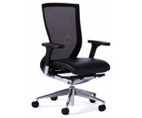 OLG Balance Executive Mesh Back Chair Black Executive Chairs Dunn Furniture - Online Office Furniture for Brisbane Sydney Melbourne Canberra Adelaide