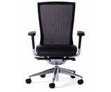 OLG Balance Executive Mesh Back Chair Black Executive Chairs Dunn Furniture - Online Office Furniture for Brisbane Sydney Melbourne Canberra Adelaide