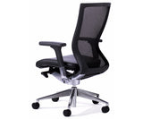 OLG Balance Executive Mesh Back Chair Black Executive Chairs Dunn Furniture - Online Office Furniture for Brisbane Sydney Melbourne Canberra Adelaide