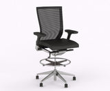 OLG Balance Executive Drafting Chair Black/White Task Chairs Dunn Furniture - Online Office Furniture for Brisbane Sydney Melbourne Canberra Adelaide