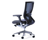 Lumbar Support OLG Balance Executive Mesh Back Chair Black Executive Chairs Dunn Furniture - Online Office Furniture for Brisbane Sydney Melbourne Canberra Adelaide