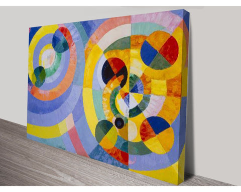 Circular Forms By Robert Delaunay Wall Art Modern Art Dunn Furniture - Online Office Furniture for Brisbane Sydney Melbourne Canberra Adelaide