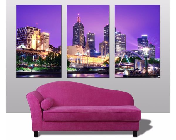 Melbourne Triptych 3 Piece Wall Art 3 Piece Wall Art Dunn Furniture - Online Office Furniture for Brisbane Sydney Melbourne Canberra Adelaide