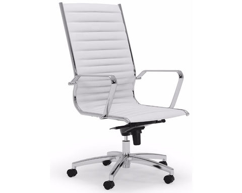 OLG Metro Executive Chair White Executive Chairs Dunn Furniture - Online Office Furniture for Brisbane Sydney Melbourne Canberra Adelaide