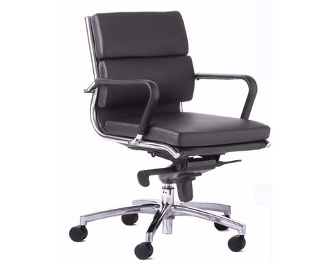OLG Mode Midback Executive Chair Black Executive Chairs Dunn Furniture - Online Office Furniture for Brisbane Sydney Melbourne Canberra Adelaide