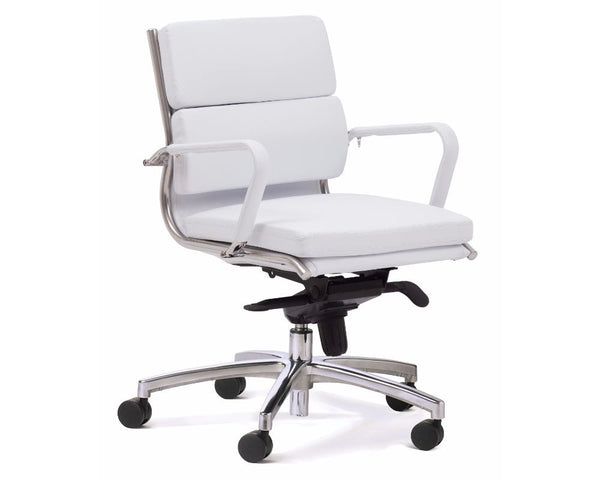 OLG Mode Midback Executive Chair White Executive Chairs Dunn Furniture - Online Office Furniture for Brisbane Sydney Melbourne Canberra Adelaide