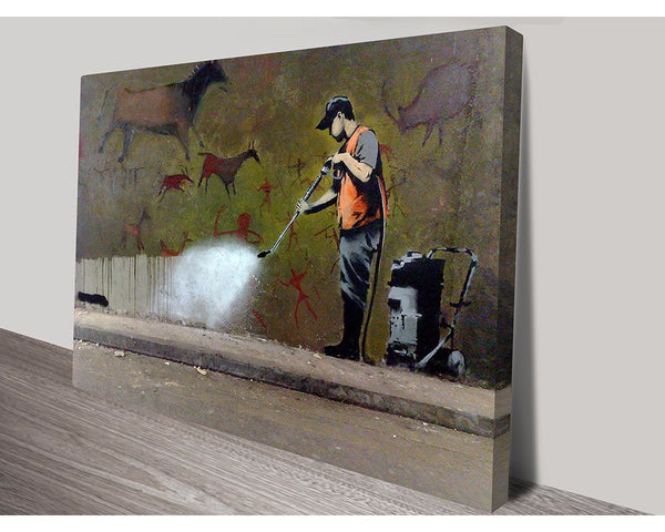 Off The Wall By Banksy Wall Art Banksy Dunn Furniture - Online Office Furniture for Brisbane Sydney Melbourne Canberra Adelaide