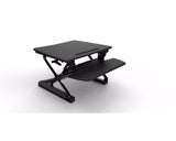 Rapid Riser Sit Stand Desk Platform Small Standing Desks Dunn Furniture - Online Office Furniture for Brisbane Sydney Melbourne Canberra Adelaide