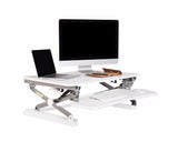 Rapid Riser Sit Stand Desk Platform Medium Standing Desks Dunn Furniture - Online Office Furniture for Brisbane Sydney Melbourne Canberra Adelaide