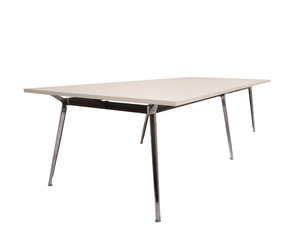 Rapid Air Boardroom Table White 3200 x 1200 Boardroom Tables Dunn Furniture - Online Office Furniture for Brisbane Sydney Melbourne Canberra Adelaide