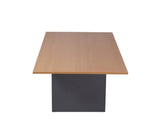 Rapidline Boardroom Table 2400mm Beech/Ironstone Boardroom Tables Dunn Furniture - Online Office Furniture for Brisbane Sydney Melbourne Canberra Adelaide