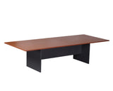 Rapidline Boardroom Table 2400mm Cherry/Ironstone Boardroom Tables Dunn Furniture - Online Office Furniture for Brisbane Sydney Melbourne Canberra Adelaide