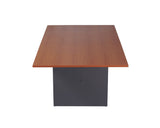 Rapidline Boardroom Table 2400mm Cherry/Ironstone Boardroom Tables Dunn Furniture - Online Office Furniture for Brisbane Sydney Melbourne Canberra Adelaide