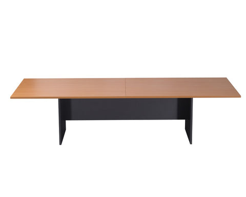Rapidline Boardroom Table 3200mm Beech Ironstone Boardroom Tables Dunn Furniture - Online Office Furniture for Brisbane Sydney Melbourne Canberra Adelaide