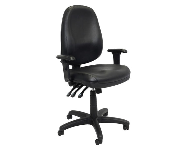 Rapidline Sage Ergonomic High Back Chair Task Chairs Dunn Furniture - Online Office Furniture for Brisbane Sydney Melbourne Canberra Adelaide