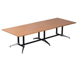 Rapidline Typhoon Boardroom Table Beech 3200 Boardroom Tables Dunn Furniture - Online Office Furniture for Brisbane Sydney Melbourne Canberra Adelaide