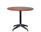 Rapidline Typhoon Round Meeting Table Cherry Meeting Tables Dunn Furniture - Online Office Furniture for Brisbane Sydney Melbourne Canberra Adelaide