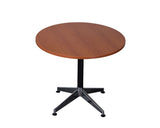 Rapidline Typhoon Round Meeting Table Cherry Meeting Tables Dunn Furniture - Online Office Furniture for Brisbane Sydney Melbourne Canberra Adelaide