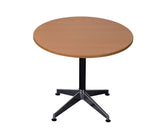 Rapidline Typhoon Round Meeting Table Beech Meeting Tables Dunn Furniture - Online Office Furniture for Brisbane Sydney Melbourne Canberra Adelaide