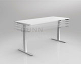 OLG Agile Electric Height Adjustable Desk 2 Column White Standing Desks Dunn Furniture - Online Office Furniture for Brisbane Sydney Melbourne Canberra Adelaide